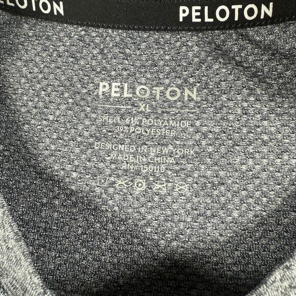 Peloton Seamless Sleeveless Athletic Muscle Tank in Deep Gray - US Men’s XL - Picture 6 of 8